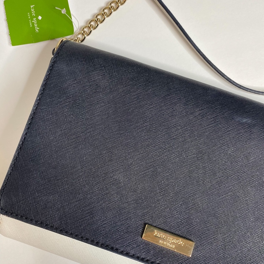 Kate Spade Black Alek Tiden Place Colorblock NWT